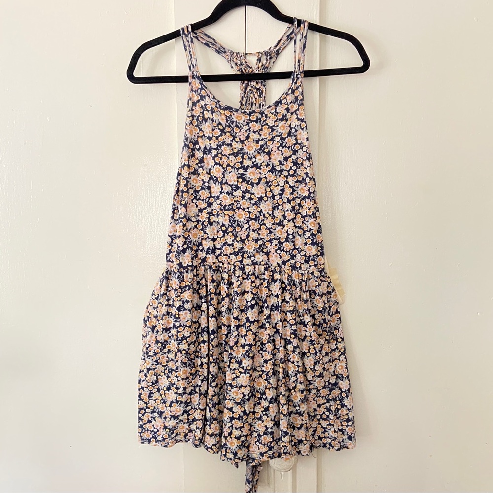 VOLCOM | Blue Floral Romper